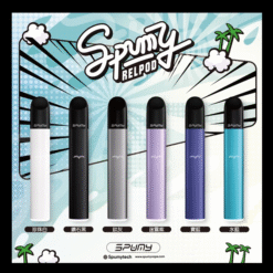 SPUMY思邦迷 冰熊5代主機｜400mAh電池、Type-C快充、多色設計，适用冰熊5代烟弹 MEEL5代烟弹 悅刻五代煙彈 台灣現貨