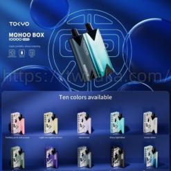 TOKYO MOHOO BOX 東京魔盒 電子菸主機 高性能續航，智能溫控，多種兼容-台灣電子菸批發 711到付
