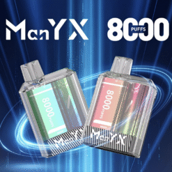 ManYX 8000 PUFFS｜蠻夷熊8000口超長續航・透明防漏設計・8種獨家風味·業界頂規・台灣熱銷防漏油首選