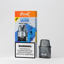 HUUK虎克 空倉 ULTRA 自由艙 3入裝 3ml 可重複注油 開放式煙彈 MTL/RDL 雙口感 原廠替換