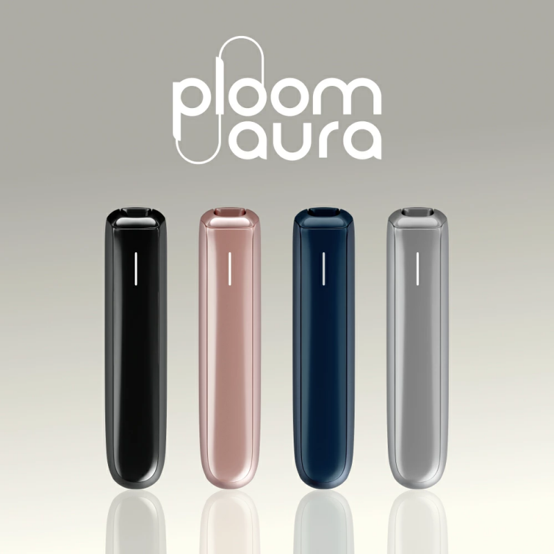 Ploom AURA 加熱菸主機 SMART HEATFLOW 四模式 77.9g 超輕薄 藍牙 App 控制 多色可選