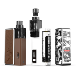 虎鯨Orca San Dynasty 電子煙主機 可替換14500電池 1000mAh 22W 2ml開放式空倉 22W 輸出 0.6Ω 線圈 多款鮮豔配色